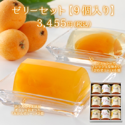 【季節限定】ゼリーセット9個入り