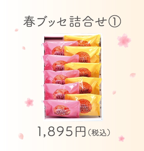 【季節限定】春ブッセ詰合せ①