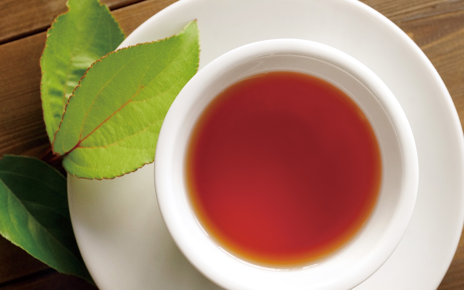 ほんのり紅いりんご葉の茶