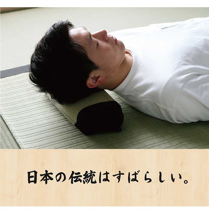 日本製 高さが変わる「 侍 角枕 」サイズ：約30×15cm
