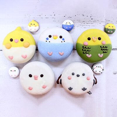 ガチャコンプリート鳥ドーナツセット（5個入り） カプセルトイ5種類