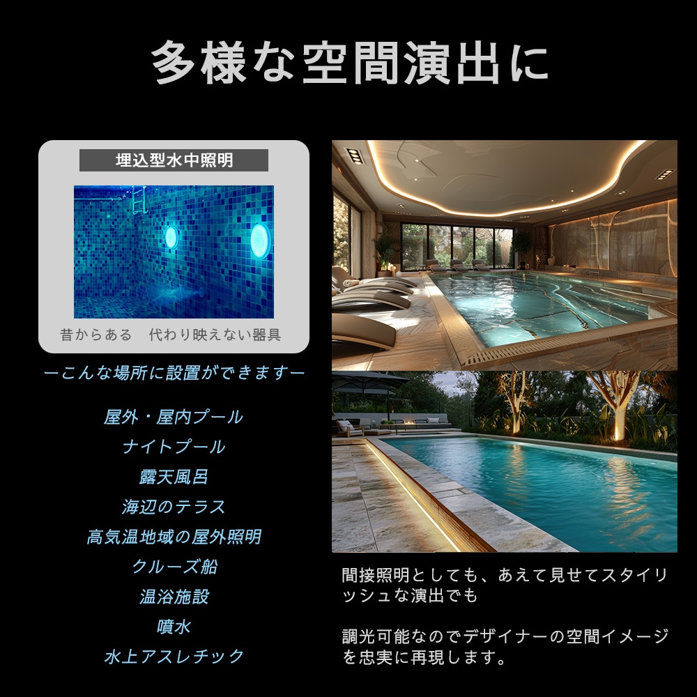 耐熱 LEDテープライト DC24V / プール対応 | すべての商品 | LED