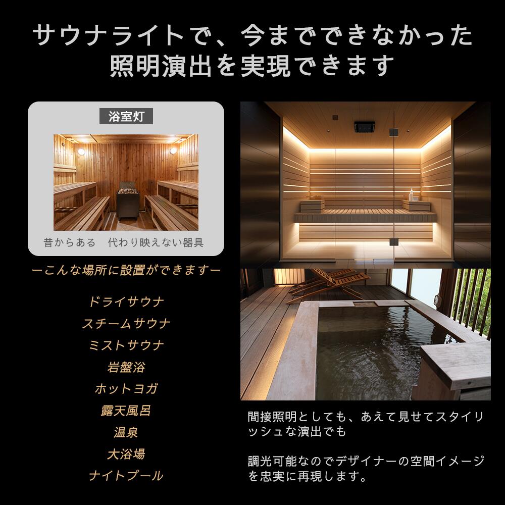 耐熱 LEDテープライト DC24V / サウナ対応 | 耐熱LEDテープライト