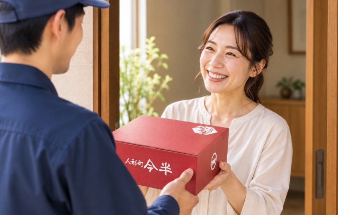 大切なお相手様にお届け