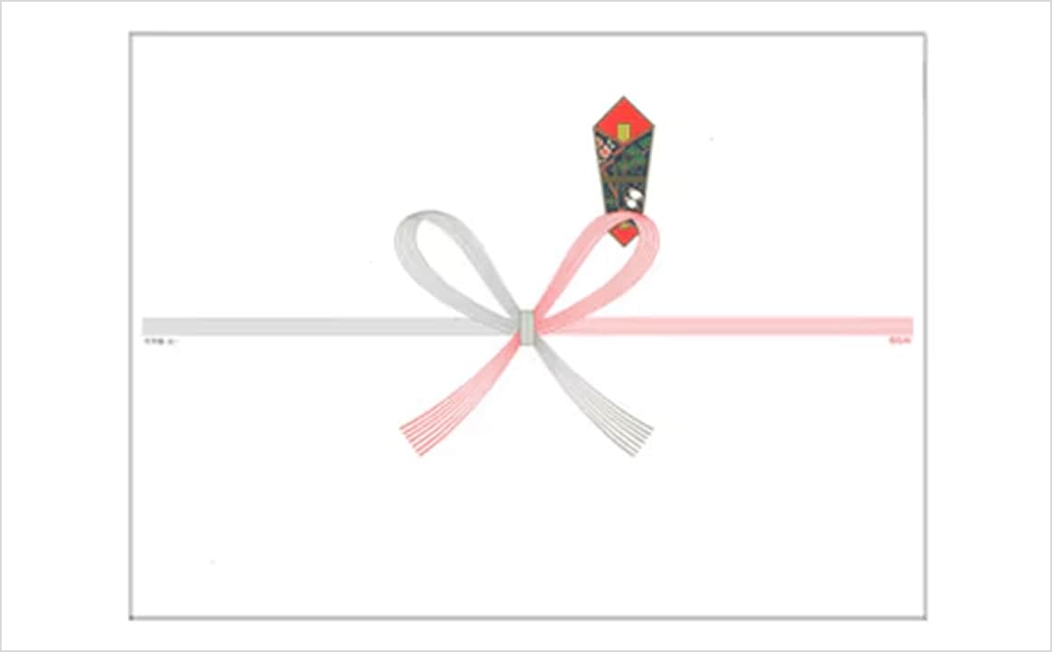 紅白蝶結び（7本）
