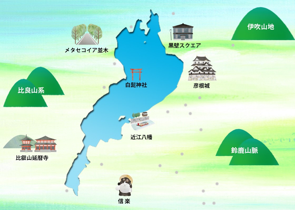 滋賀県地酒マップ