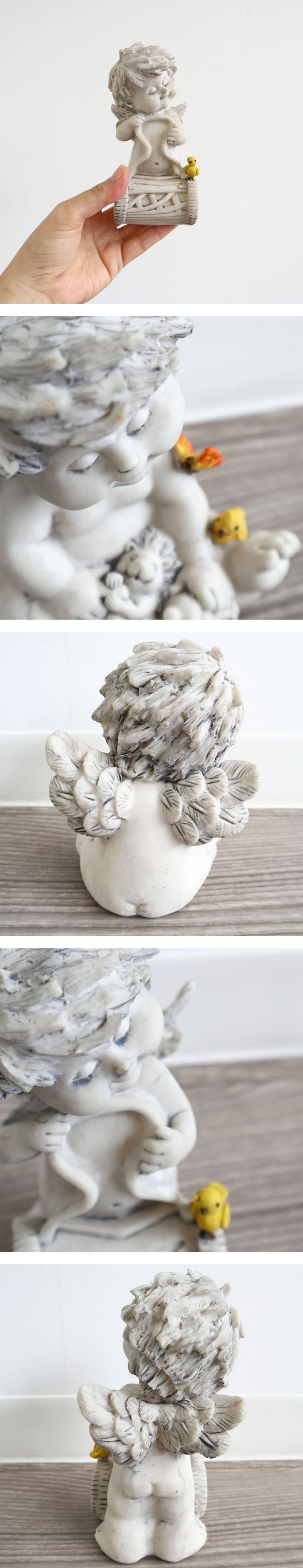 置物 エンジェルAB2個セット 高さ15cm｜おしゃれなインテリアの輸入