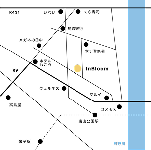 InBloomの周辺地図