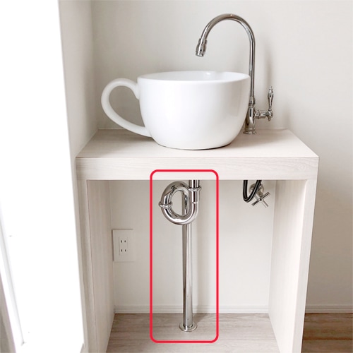 4点セット 洗面ボウル+自動水栓+排水栓+排水トラップ 陶器 手洗い器
