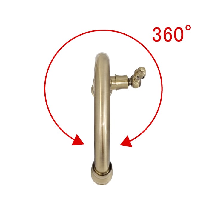 単水栓（洗面ボウル・洗面台・蛇口）古金 INK-0302045H | 洗面水栓,単