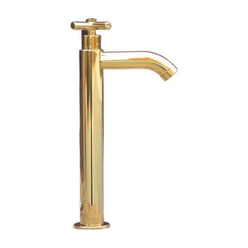 単水栓（洗面ボウル・洗面台・蛇口）金・ゴールド INK-0302052H | 洗面 