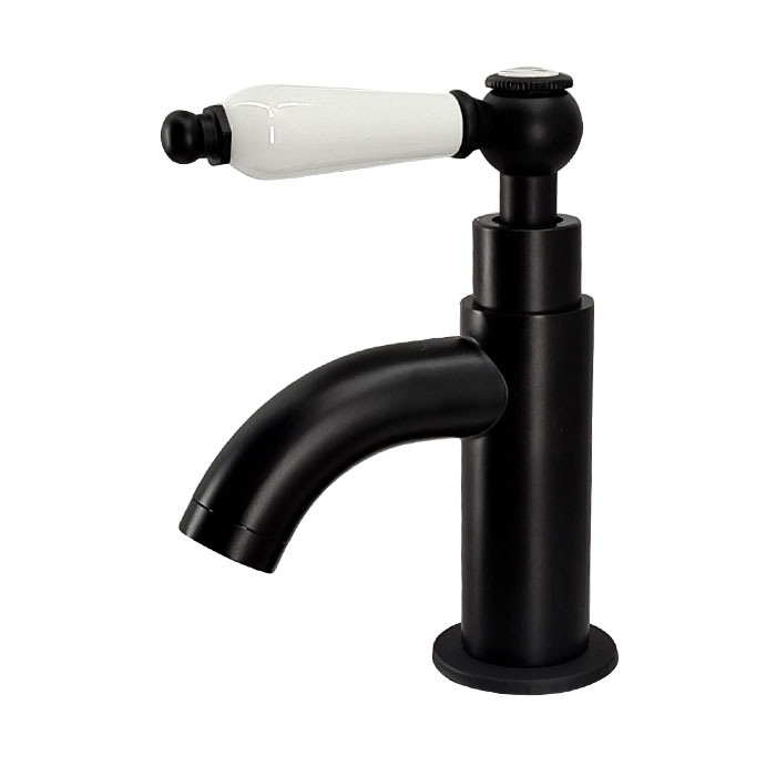 蛇口 単水栓 カラン 陶器レバーハンドル 手洗器 洗面 省スペース 