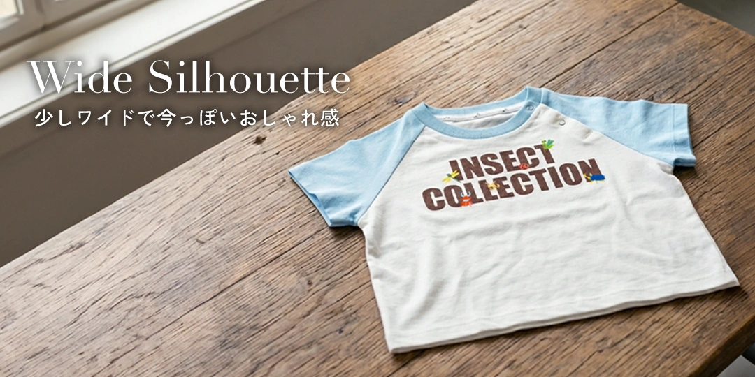 昆虫ラグランTシャツ