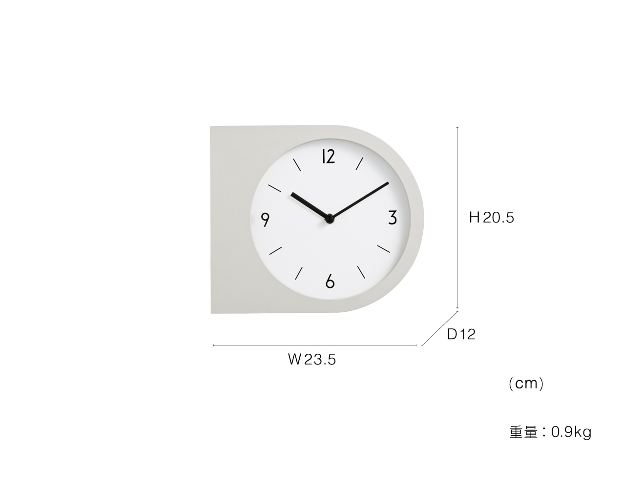 Madeto マデト ウォールクロック | すべての商品 | INTERFORM INC