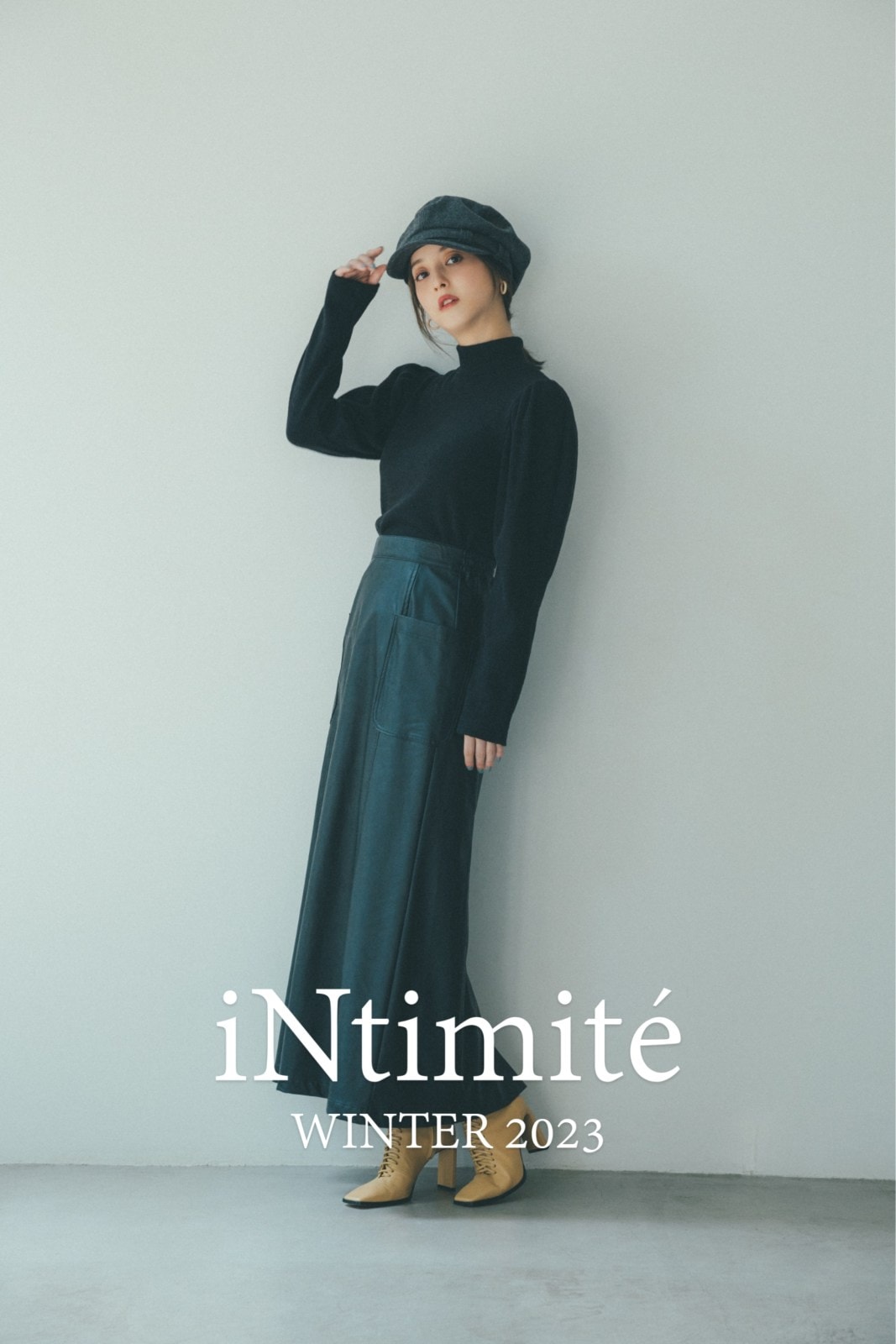 intimite/アンティミテ/佐々木希/Long Fringe Skirt-