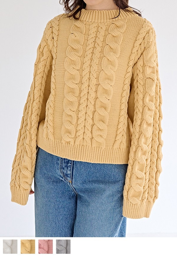 Cable Knit Pull-over