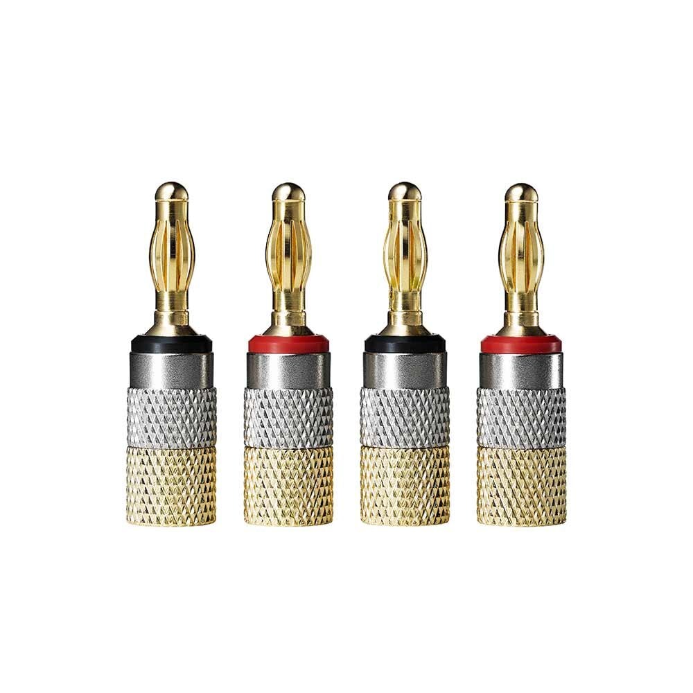 ELACオリジナル・バナナプラグ 4本セット ELACオリジナル・バナナプラグ 4本セット