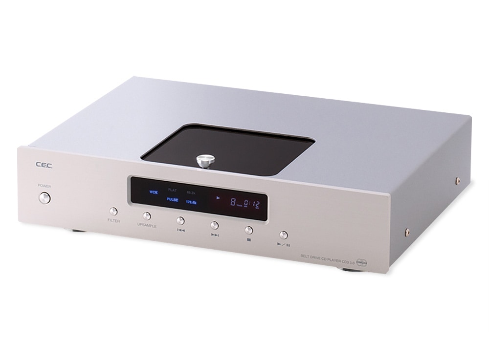 CEC - CD3 3.0/シルバー（ベルトドライブCDプレーヤー）《e》【在庫 