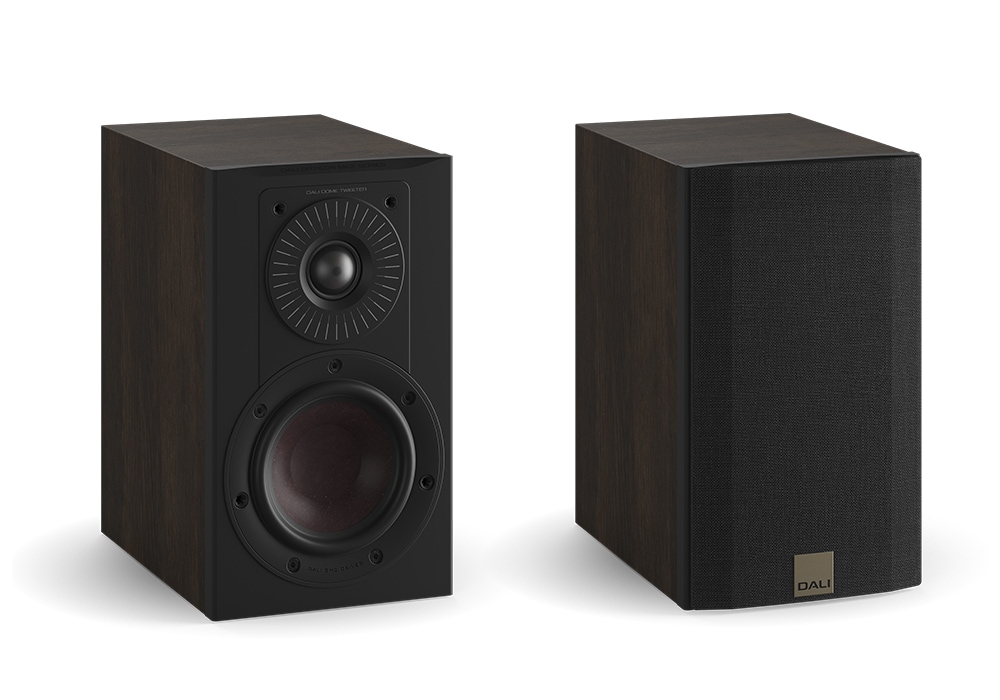 DALI ダリ ブックシェルフスピーカー 115mm ウーハー SPEKTOR1 ウォールナット 2台1組 : DALI ダリ KUPID ２WAYブックシェルフスピーカー115mm