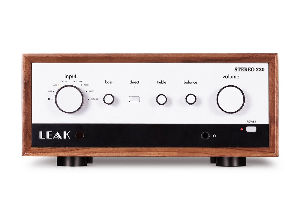 LEAK Audio - Stereo 230/ウォールナット（USB/DAC・ARC搭載 