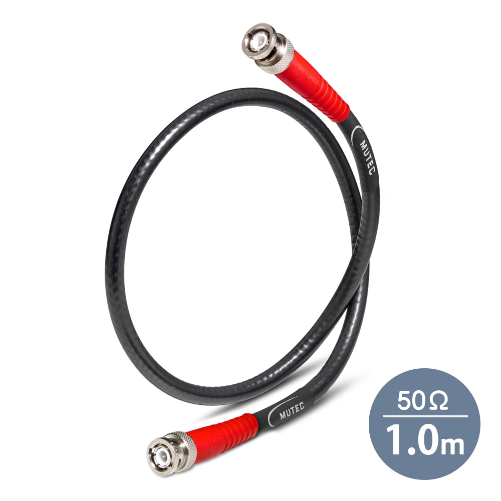 同軸ケーブル8DFB NLP-MP (MP-NLP) 1m (インピーダンス:50Ω) 8D-FB加工製作品ツリービレッジ