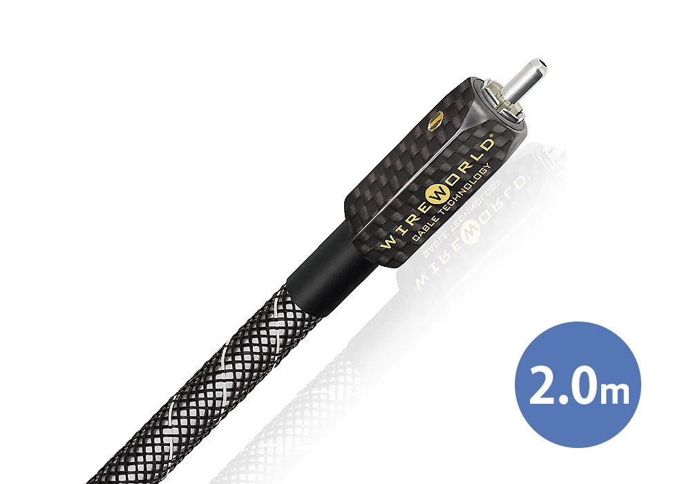 値下 美品 WIREWORLD LANケーブル Starlight8 (2m) wld-psv8rca-20 