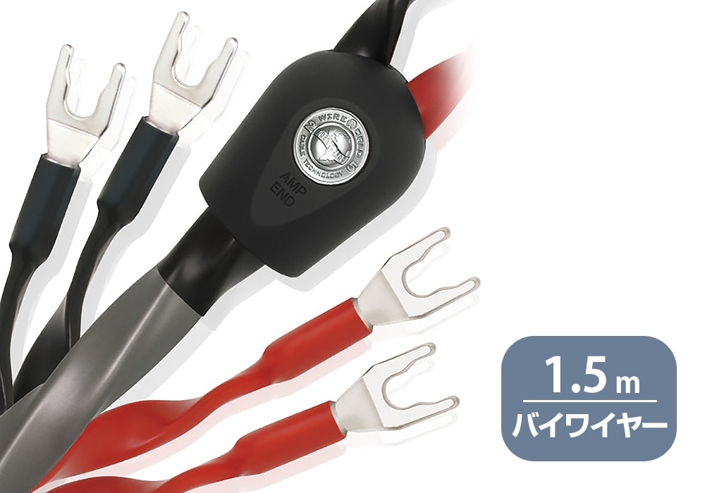 □□WIRE WORLD POLARIS 5 スピーカーケーブルペア 1.5m ワイヤー  