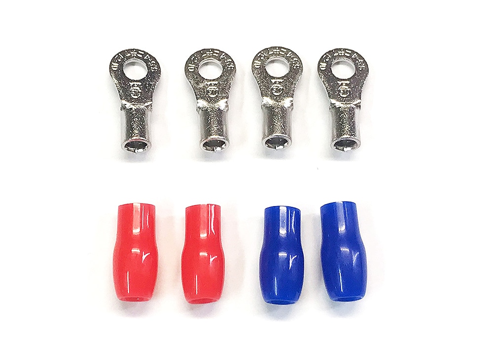 4輪アダプター5ラグ5.5インチから6ラグ5.5インチ。 AIRBOW - F5.5-6-CR⁄Yラグ（幅6mm）（4個） | 端末プラグ・工具