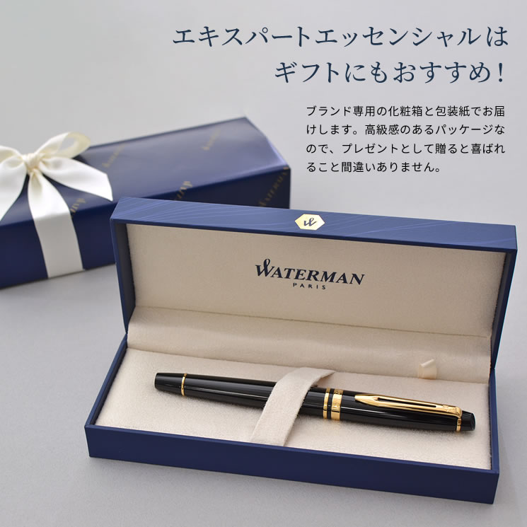 HOT本物保証 WATERMAN ウォーターマン 万年筆 F 細字 エキスパート