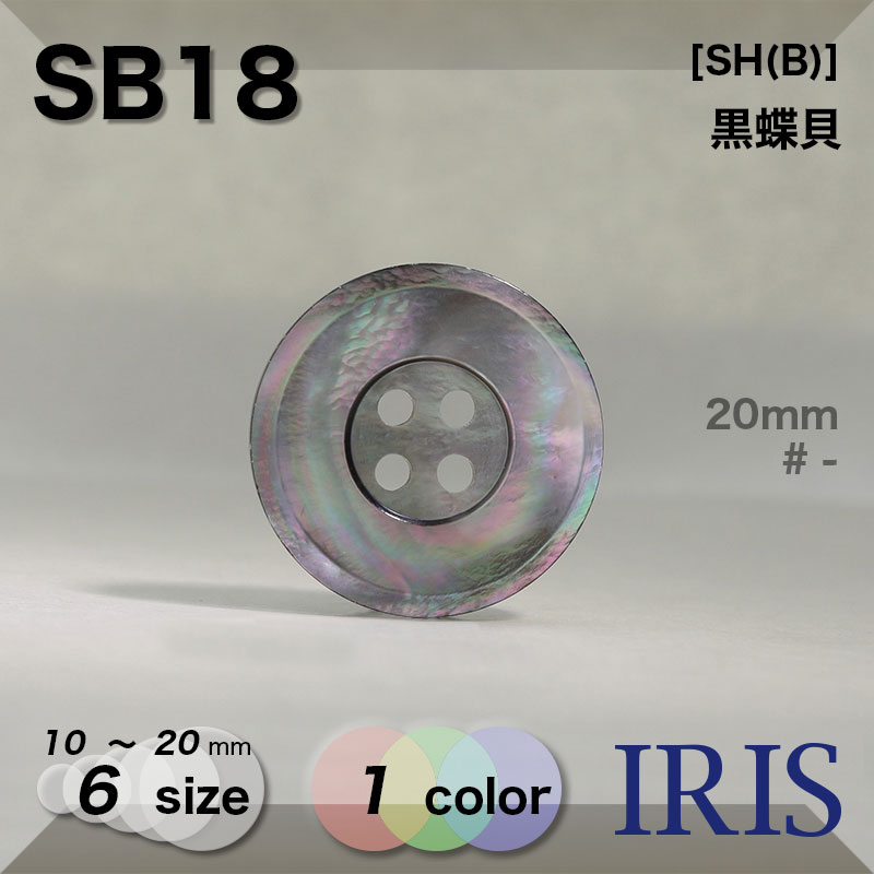 黒蝶貝[SH(B)]素材型番SB18