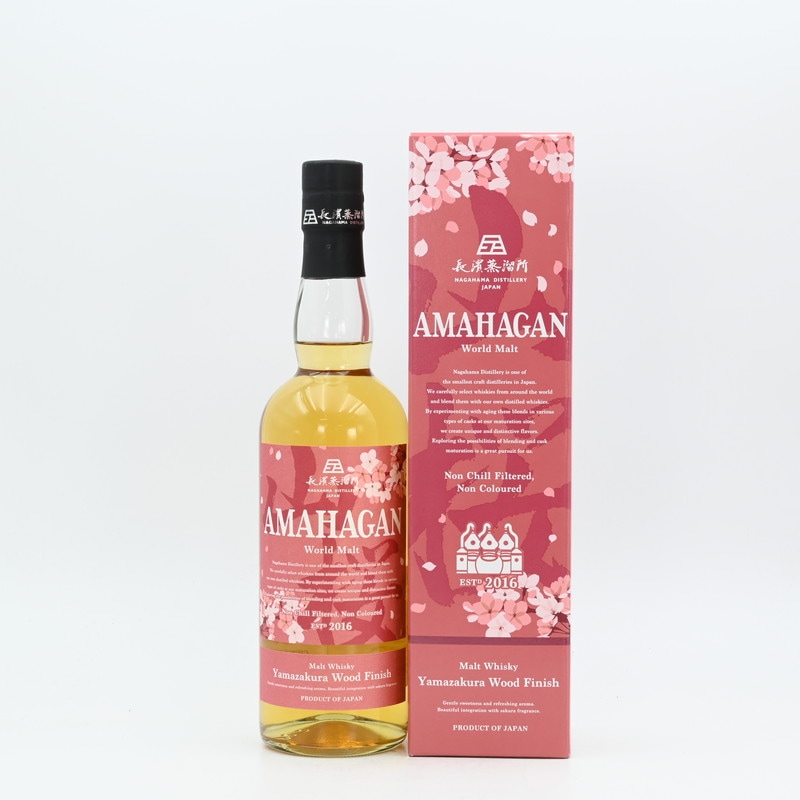 AMAHAGAN World Malt Yamazakura Wood Finish　700ml