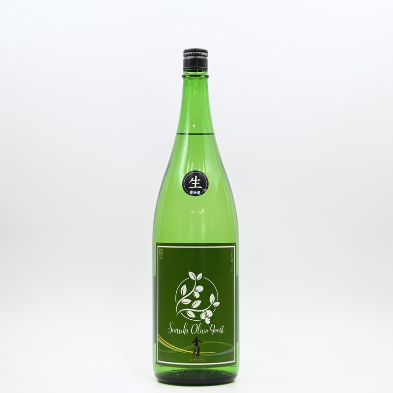 金陵 オリーブ酵母 純米 無濾過生原酒　1.8L