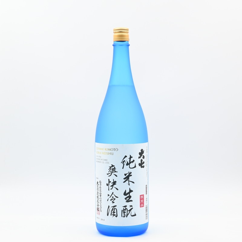 大七 純米生もと 爽快冷酒　1.8L