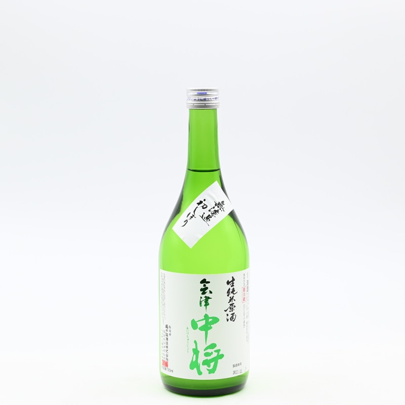 会津中将 純米原酒 無濾過初しぼり　720ml