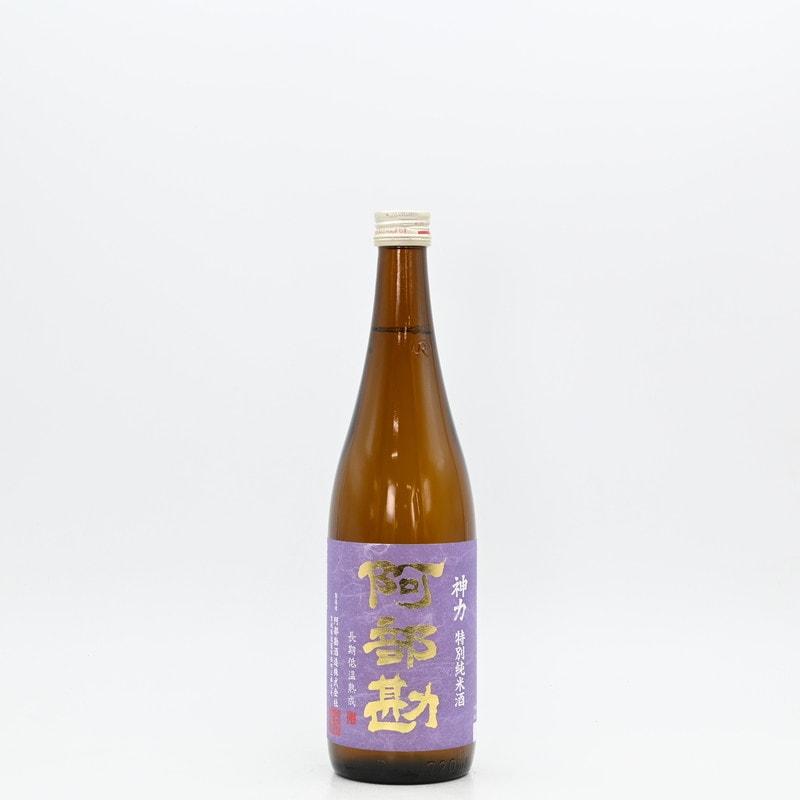 阿部勘 神力 特別純米酒 長期低温熟成　720ml