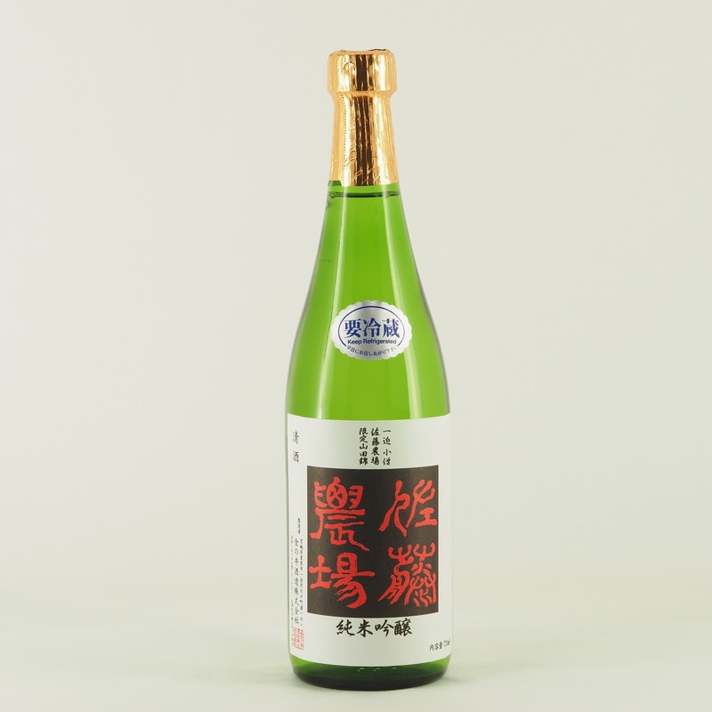 綿屋 純米吟醸 小僧佐藤農場 山田錦　720ml