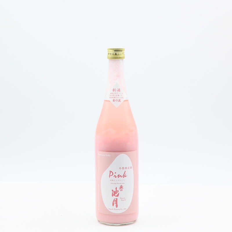 誉池月 Pink 活性桃色にごり　720ml