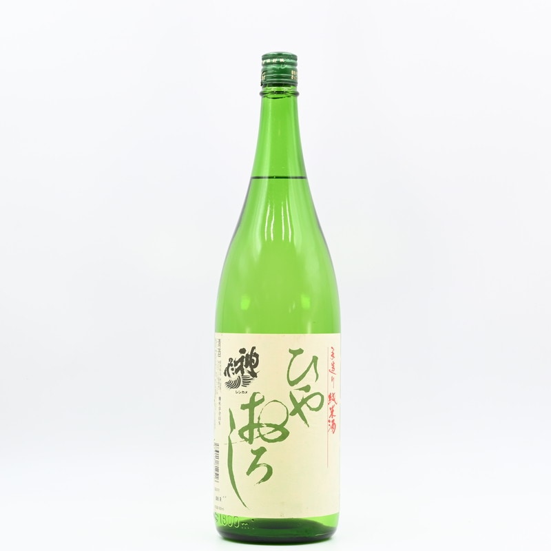 神亀 純米 ひやおろし　1.8L