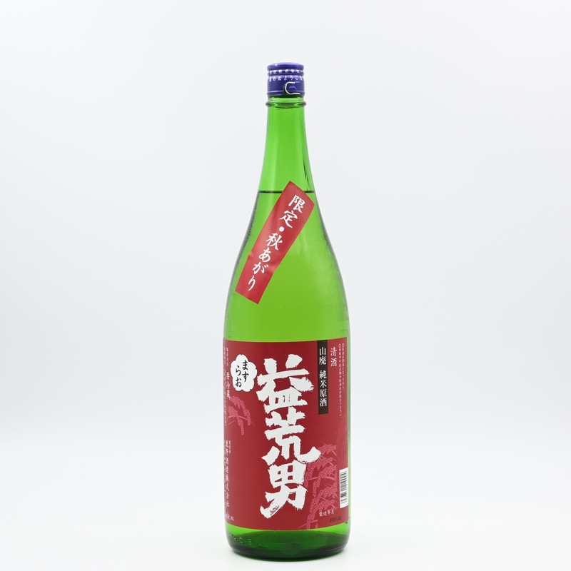 益荒男 山廃純米原酒 秋あがり　1.8L