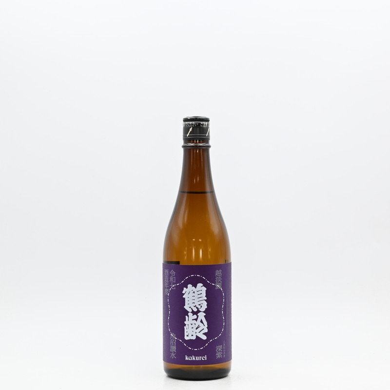 鶴齢 風味絶佳 深紫 越淡麗　720ml