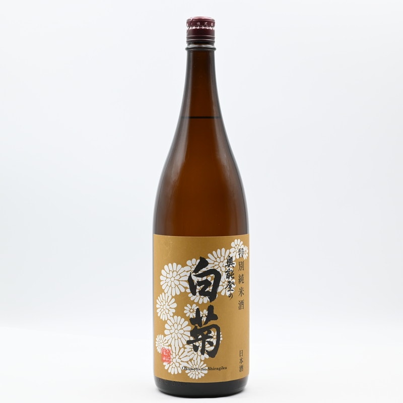 奥能登の白菊 特別純米酒　1.8L