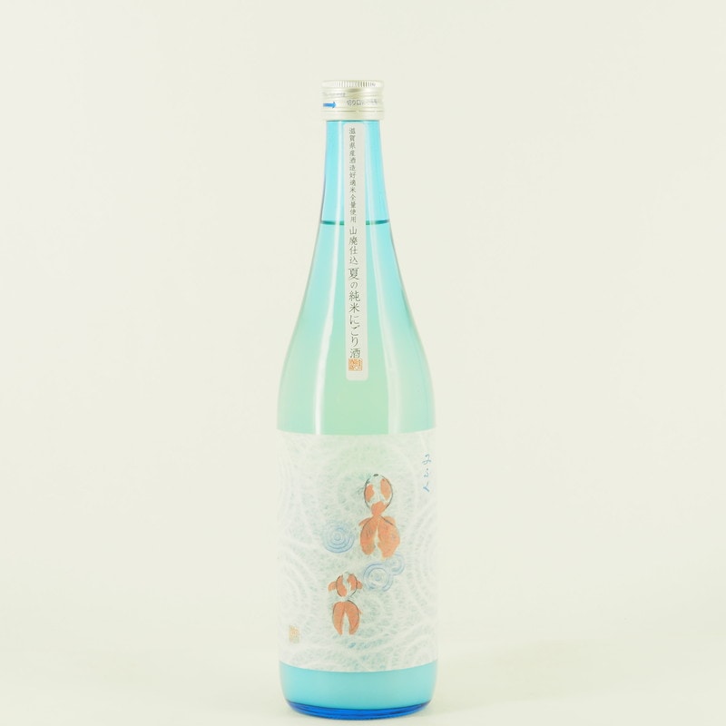 美冨久 山廃純米 にごり酒 金魚ラベル　720ml