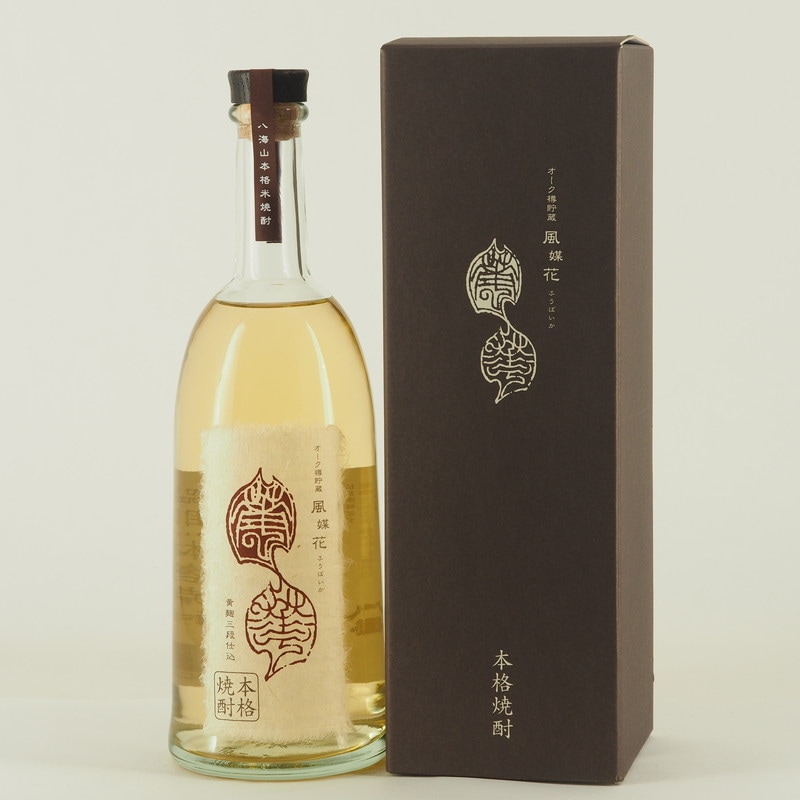 八海山 本格米焼酎 オーク樽貯蔵 風媒花（ふうばいか）　720ml【箱入り】