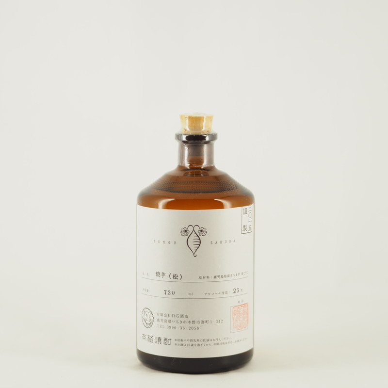 天狗櫻 焼芋 松 2015年製　720ml