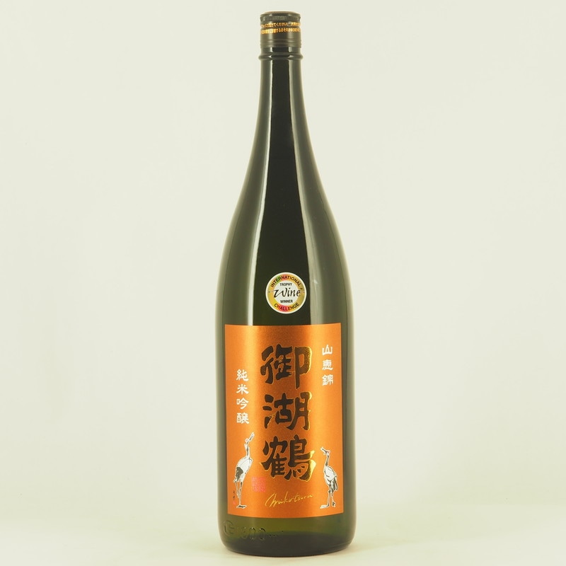 御湖鶴 純米吟醸 山恵錦 火入れ　1.8L