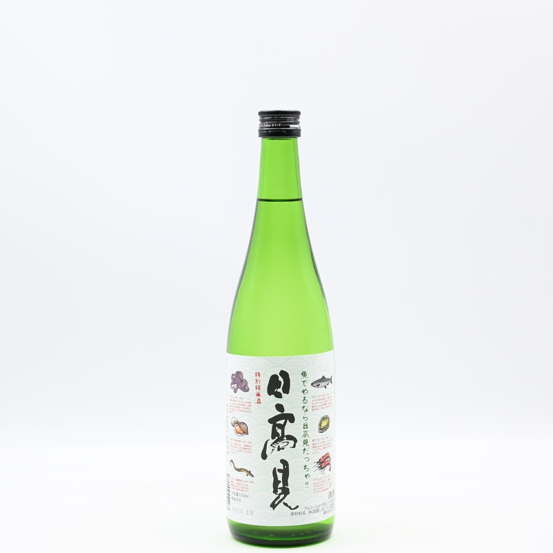 日高見 特別純米酒 魚ラベル　720ml