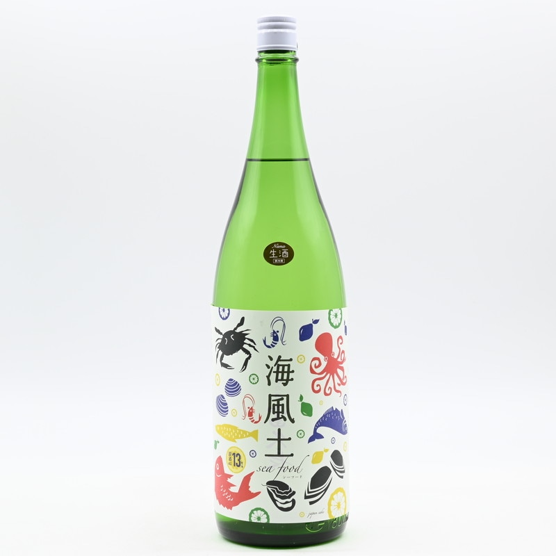 富久長 純米 海風土(シーフード) 生酒　1.8L