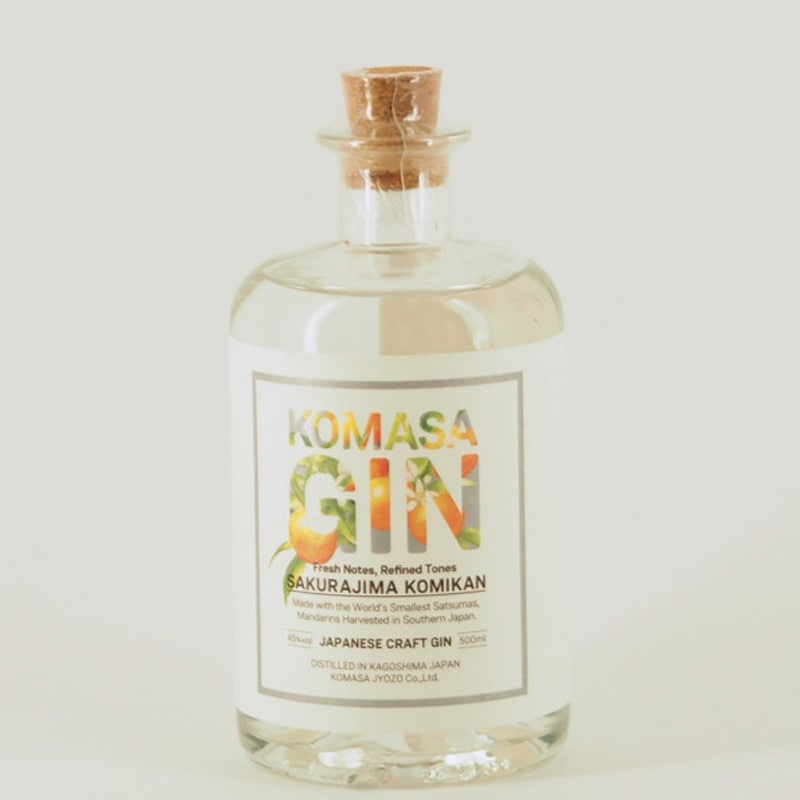 KOMASA GIN -桜島小みかん-　500ml