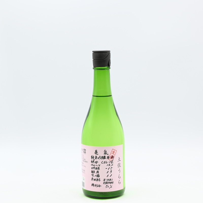 亀泉 純米吟醸原酒 CEL-24 土佐うらら　720ml