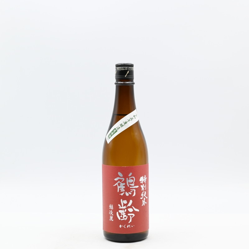 鶴齢 特別純米生原酒 越淡麗　720ml